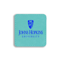 Johns Hopkins University Square Leatherette Patch | Artistshot