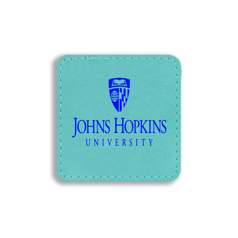 Johns Hopkins University Square Leatherette Patch | Artistshot