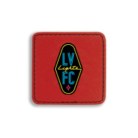 Las Vegas Lights Fc Square Leatherette Patch | Artistshot