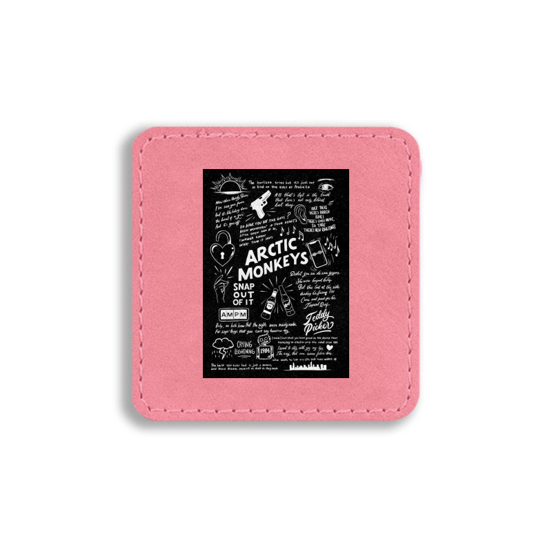 Writer Arctic Square Leatherette Patch | Artistshot