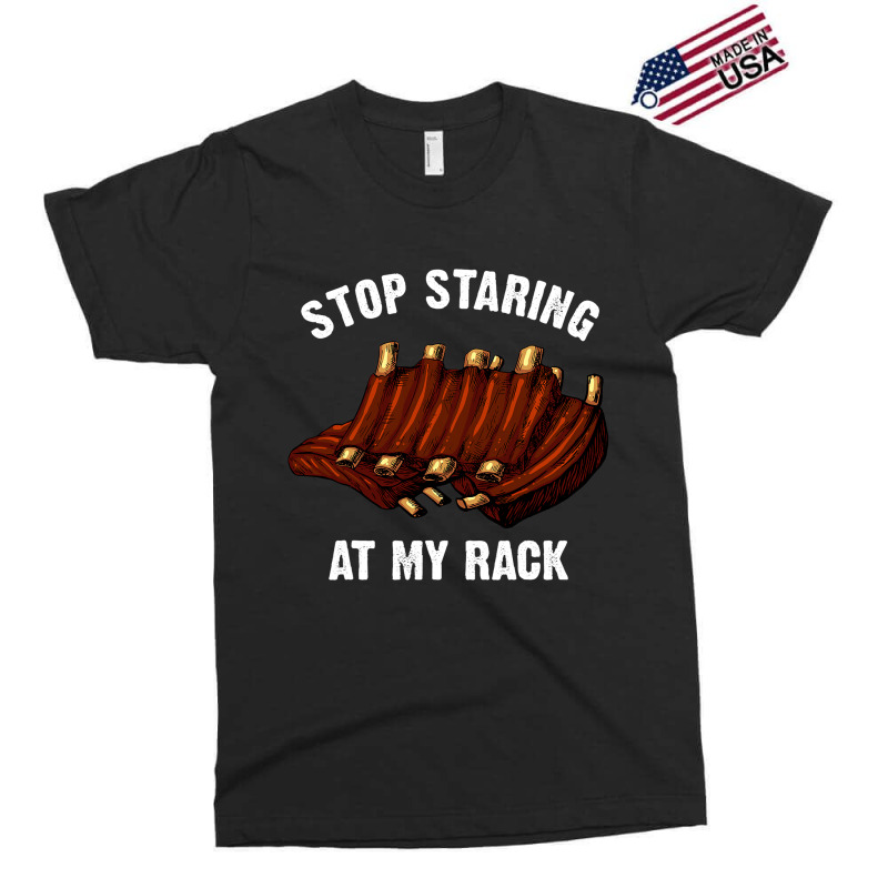 Funny Bbq Gift For Men Women Grill Stop Staring At Exclusive T-shirt | Artistshot