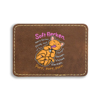 Soft Flerken Rectangle  Leatherette Patch | Artistshot