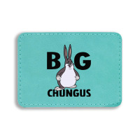 Big Chungus Rectangle  Leatherette Patch | Artistshot