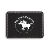 Neil Young Crazy Horse Rectangle  Leatherette Patch | Artistshot