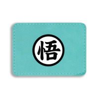 Goku Symbol Rectangle  Leatherette Patch | Artistshot