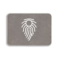 Find Yourself Rectangle  Leatherette Patch | Artistshot