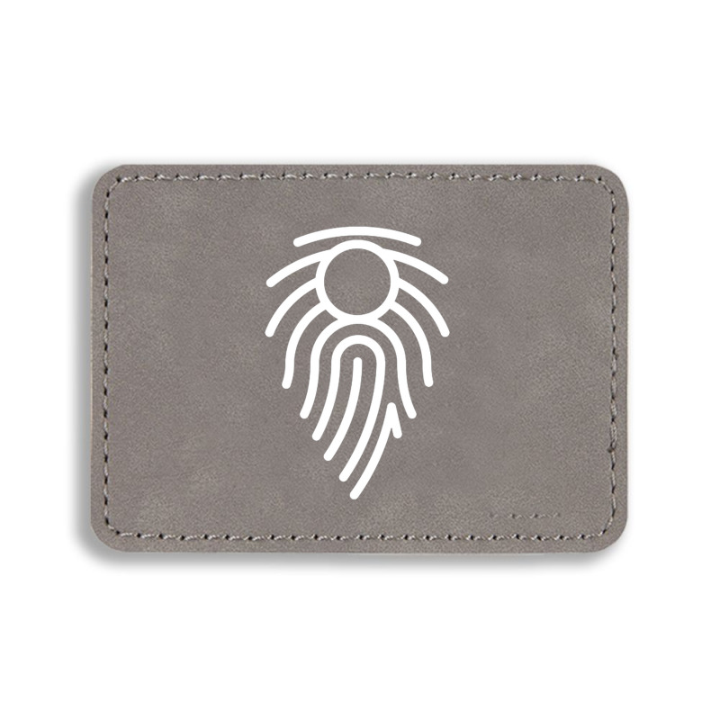 Find Yourself Rectangle  Leatherette Patch | Artistshot