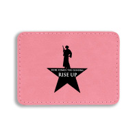 Here Comes The General Rise Up Rectangle  Leatherette Patch | Artistshot