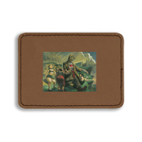 Live Throwing Copper Rectangle  Leatherette Patch | Artistshot