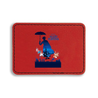 Mary Poppins Rectangle  Leatherette Patch | Artistshot