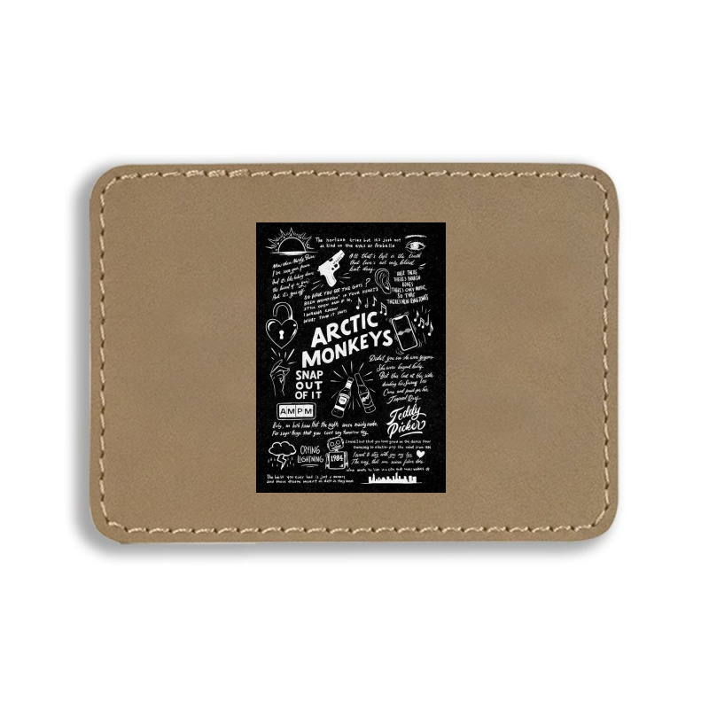 Writer Arctic Rectangle  Leatherette Patch | Artistshot