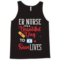 Womens Emergency Room Technician Er Nurse Hospital Tank Top | Artistshot