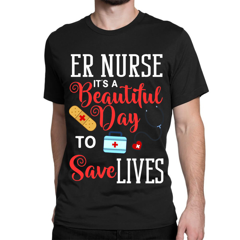 Womens Emergency Room Technician Er Nurse Hospital Classic T-shirt | Artistshot