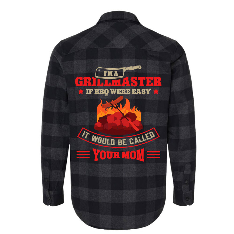 For Fans Of Grilling Meat Bacon Grill Barbecue Bbq Flannel Shirt | Artistshot