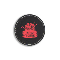 Embroidery Sewing Crochet Sewing Machine Sewing Ne Round Leatherette Patch | Artistshot