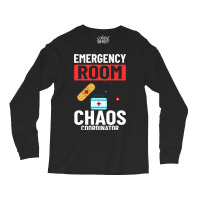 Emergency Room Technician Er Nurse Hospital Depart Long Sleeve Shirts | Artistshot