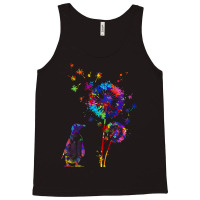 Funny Penguin Dandelion Flower Penguin Lover Water Tank Top | Artistshot