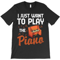 Funny Piano Player Classical Music Pianist Music N T-shirt | Artistshot