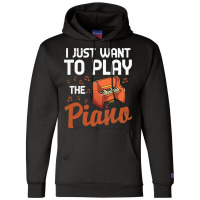 Funny Piano Player Classical Music Pianist Music N Champion Hoodie | Artistshot