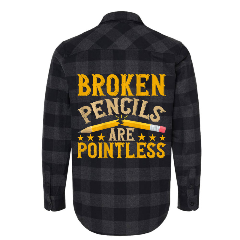 Writing Backprint Design For Authors And Writers Flannel Shirt | Artistshot