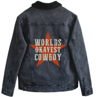 Funny Country Music Cowboy Wear For Men And Boys W Unisex Sherpa-lined Denim Jacket | Artistshot