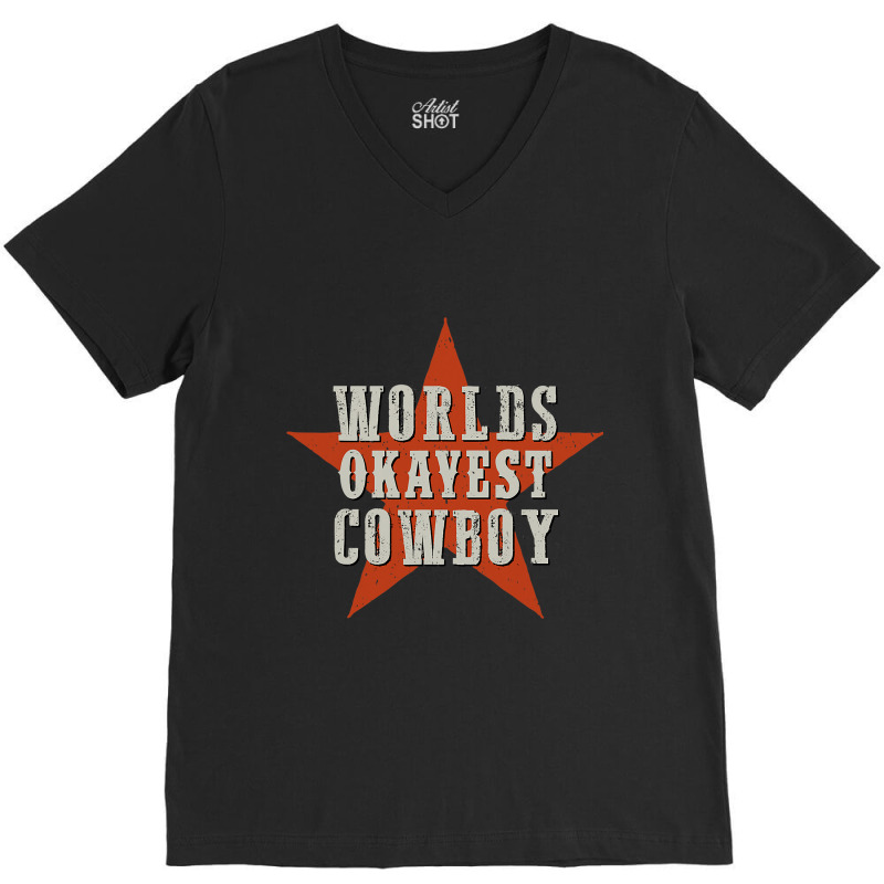 Funny Country Music Cowboy Wear For Men And Boys W V-neck Tee | Artistshot