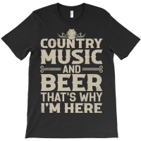 Funny Country Music Design For Men Women Country M T-shirt | Artistshot