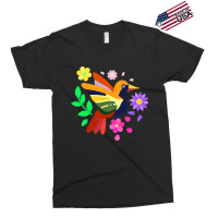 Floral Bird Otomi Mexican Embroidery Style Mexican Exclusive T-shirt | Artistshot