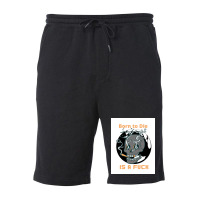 Borntodie Fleece Short | Artistshot