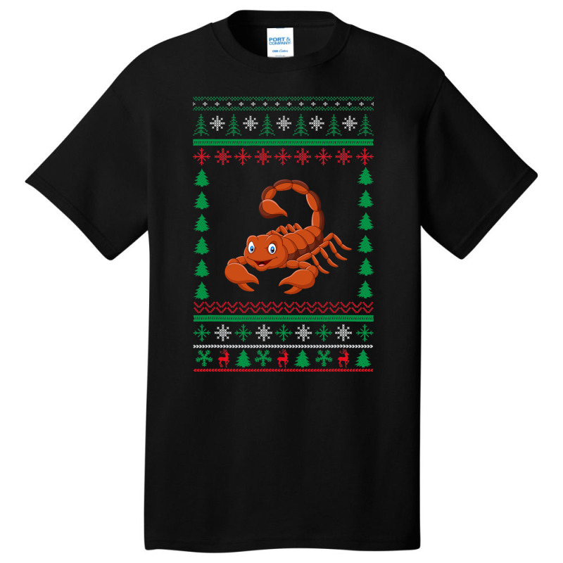 Scorpion Lover Boys Girls Funny Christmas Ugly Swe Basic T-shirt | Artistshot