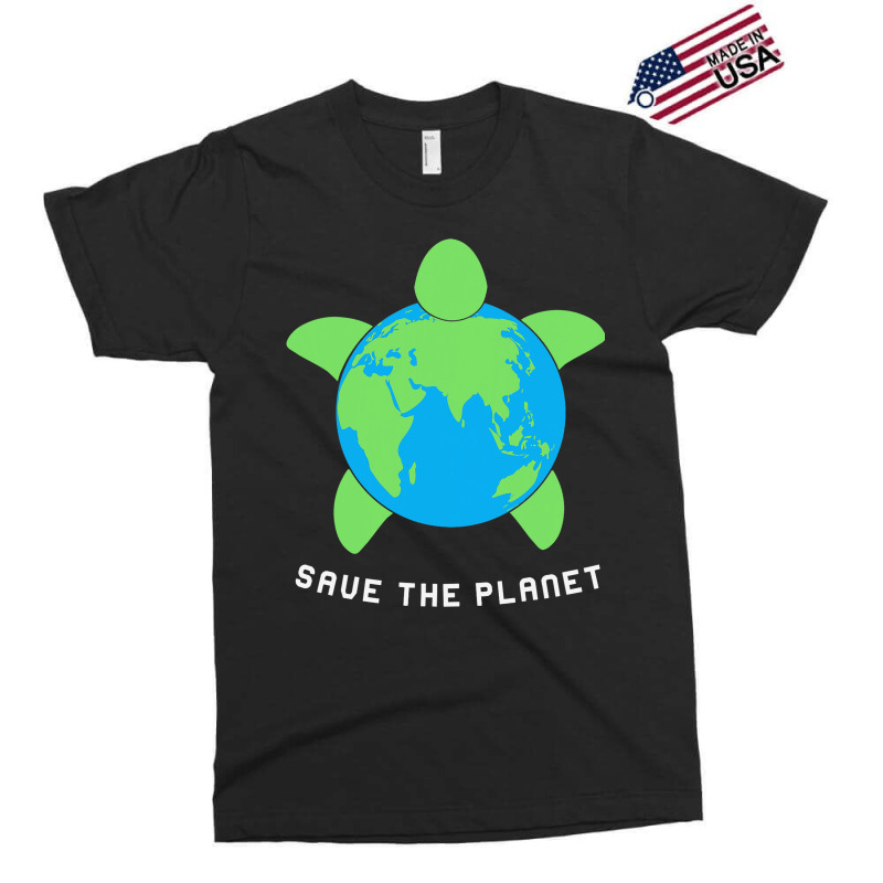 Save The Planet Turtle Ecofriendly Earth Day 21 Exclusive T-shirt | Artistshot