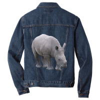 Rhino Baby 2rhino A Wild Animal In Africa Men Denim Jacket | Artistshot