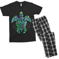 Save The Sea Turtles Turtle Ocean Animals Men's T-shirt Pajama Set | Artistshot