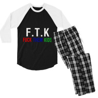 F.t.k  Them Kids Men's 3/4 Sleeve Pajama Set | Artistshot