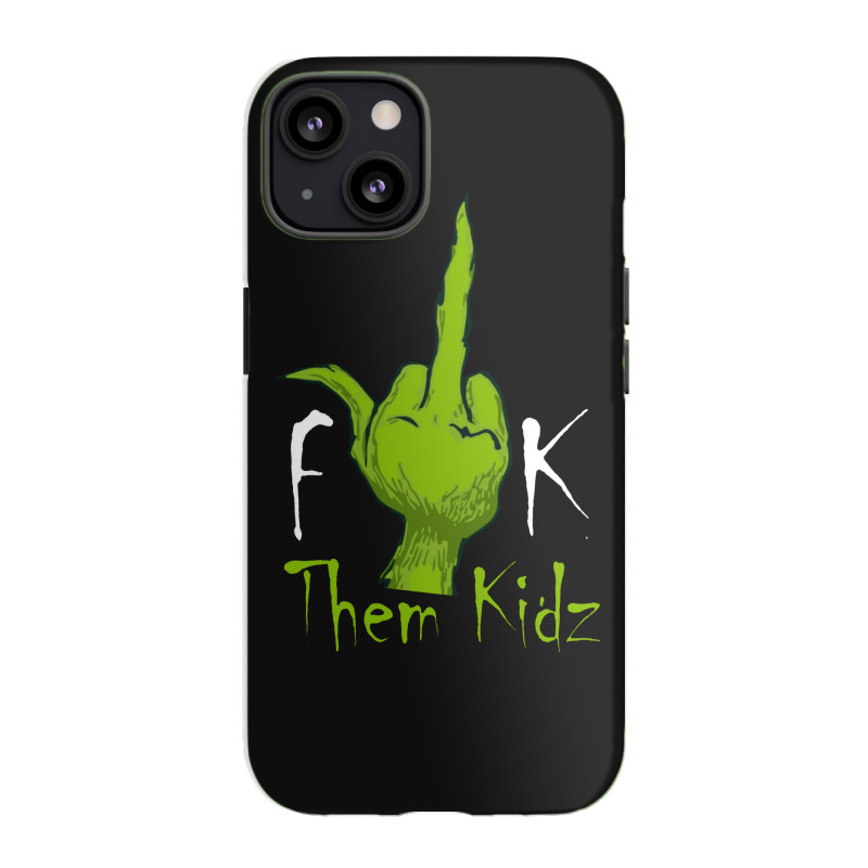 Middle Finger Them Kids Iphone 13 Case | Artistshot