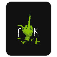 Middle Finger Them Kids Mousepad | Artistshot