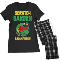 Salamander Scratch Garden Exotic Pet Amphibian Lov Women's Pajamas Set | Artistshot