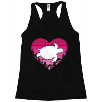 Sea Turtle Lover Retro Vintage Heart Sea Turtle Va Racerback Tank | Artistshot