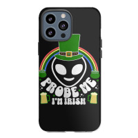 St Paddys Day Im Irish Funny St Patricks Day Alien Iphone 13 Pro Max Case | Artistshot