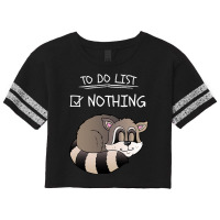 Skunk Cute Slacker Animal To Do List Scorecard Crop Tee | Artistshot