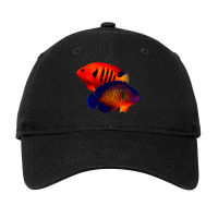 Saltwater Dwarf Angelfish Flame Angel Coral Beauty Adjustable Cap | Artistshot