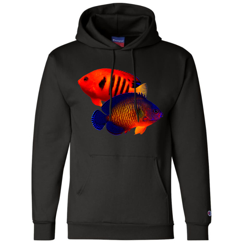 Saltwater Dwarf Angelfish Flame Angel Coral Beauty Champion Hoodie | Artistshot