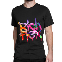 Rich Flex Paint Drip Minimalist Typography Art Classic T-shirt | Artistshot