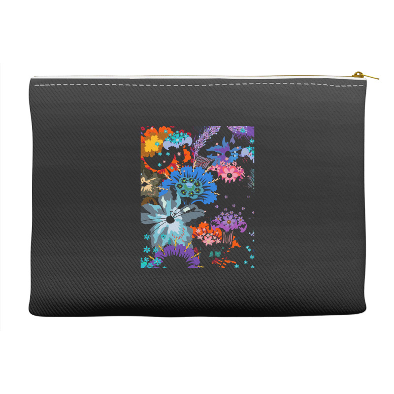 Flowers Illustration T  Shirt Sunshine Blossoms Accessory Pouches | Artistshot