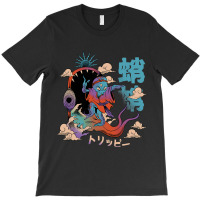 Samurai Octopus In Japanese Theme T-shirt | Artistshot