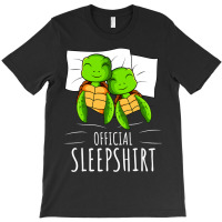 Sleeping Turtle Lover Official Sleepshirt T-shirt | Artistshot