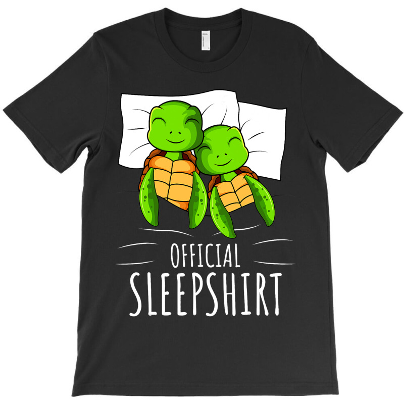 Sleeping Turtle Lover Official Sleepshirt T-shirt | Artistshot