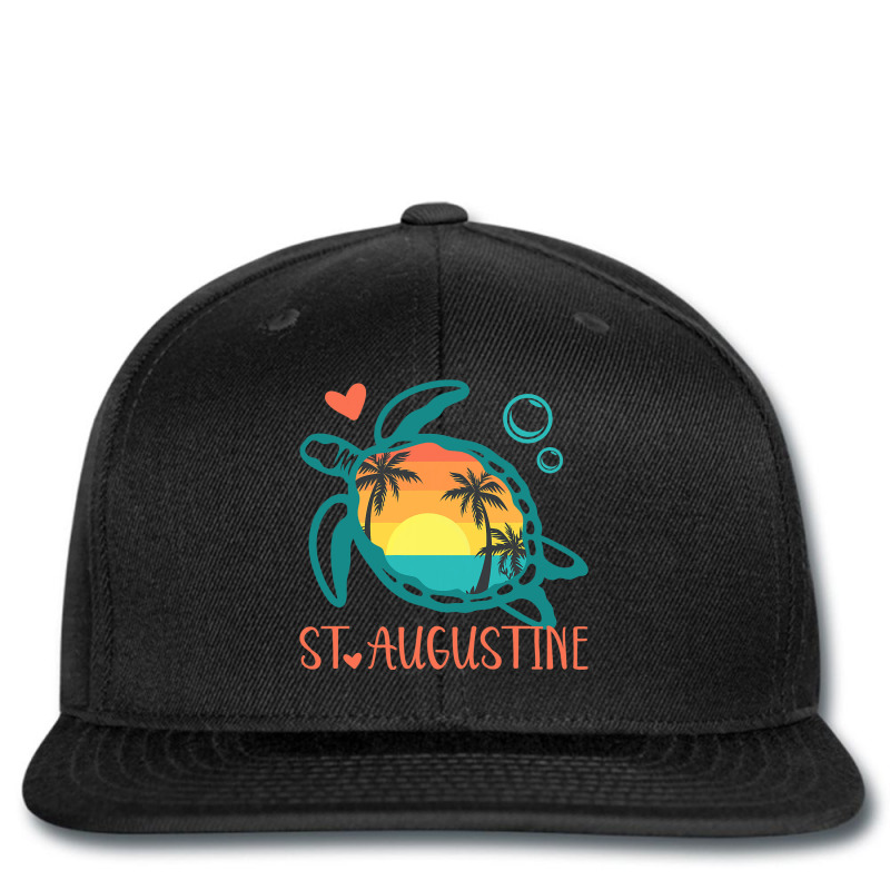 St. Augustine Florida Funny Sea Turtle Lover Gifts Printed hat by KamariSalisbur | Artistshot