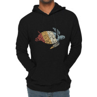 Sea Turtle Retro Style Vintage 5 5 Lightweight Hoodie | Artistshot