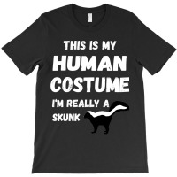 Skunk Human Costume Skunk Stinker Forest Animal T-shirt | Artistshot